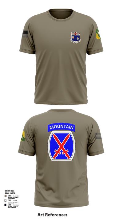 1-155th 38658910 Short Sleeve Performance Shirt - 102