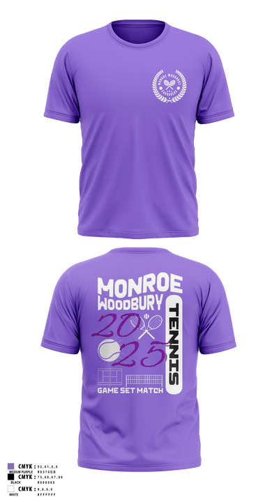 Monroe Woodbury 23360054 Short Sleeve Performance Shirt - 9