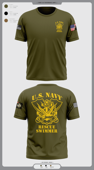 Old School Cotton Feel Shirt, Aircrew Rescue Swimmer, , Teamtime, Team time, sublimation, custom sports apparel, team uniforms, spirit wear, spiritwear, sports uniforms, custom shirts, team store, custom team store, fundraiser sports, apparel fundraiser
