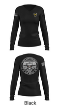 Fire Controlman 9511626 Women's Long Sleeve V-neck Shirt - 35