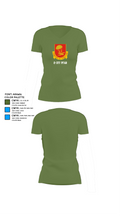 2-377 PFAR 10339157 Women's Short Sleeve V-neck Shirt - 44