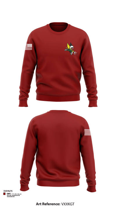 124th ATKS 33419256 Crew Neck Sweatshirt - 105 (1)