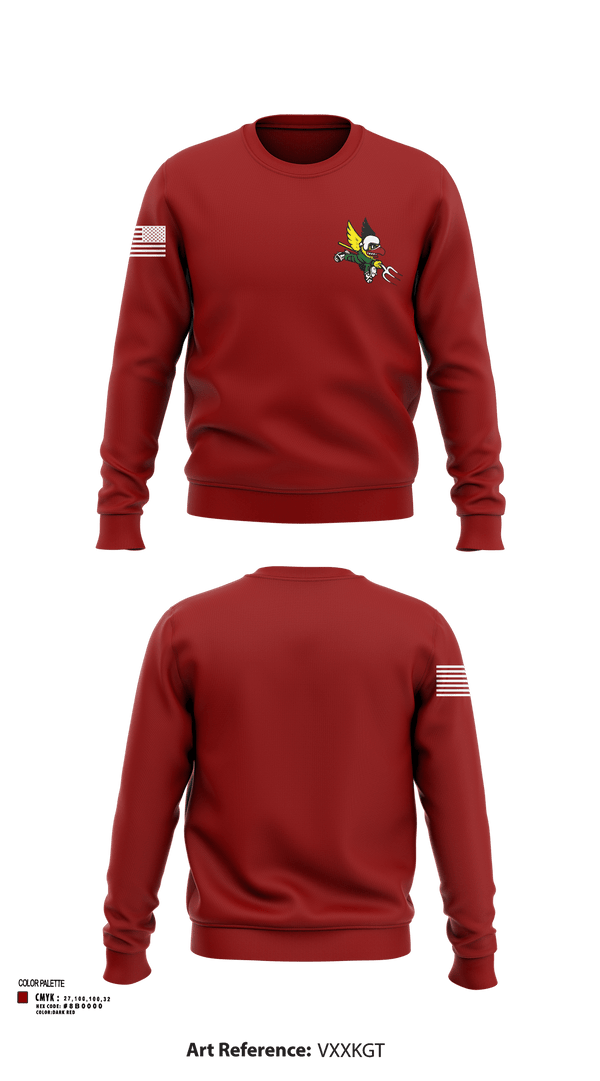 Crew Neck Sweatshirt, 124th ATKS, , Teamtime, Team time, sublimation, custom sports apparel, team uniforms, spirit wear, spiritwear, sports uniforms, custom shirts, team store, custom team store, fundraiser sports, apparel fundraiser