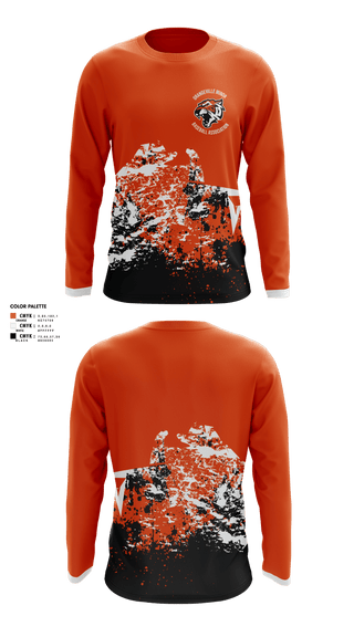 Long Sleeve Performance Shirt, Orangeville Minor Baseball Association, Baseball, Teamtime, Team time, sublimation, custom sports apparel, team uniforms, spirit wear, spiritwear, sports uniforms, custom shirts, team store, custom team store, fundraiser sports, apparel fundraiser