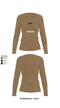 DRONE RECON 39947592 Women's Long Sleeve V-neck Shirt - 1