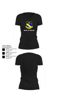 2nd BN (LS) 349th RGT 90715195 Women's Short Sleeve V-neck Shirt - 24
