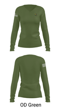 124th ATKS 33419256 Women's Long Sleeve V-neck Shirt - 57