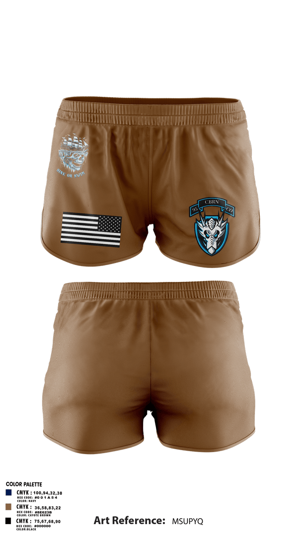 Ranger Panties, HQ, 95th CM CO, Army, Teamtime, Team time, sublimation, custom sports apparel, team uniforms, spirit wear, spiritwear, sports uniforms, custom shirts, team store, custom team store, fundraiser sports, apparel fundraiser