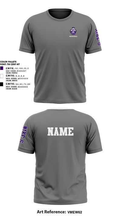 Northwest Magic Basketball 74207630 Short Sleeve Performance Shirt - 16