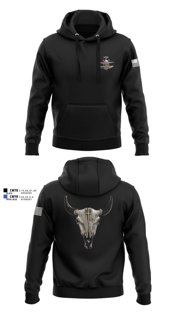 Hoodie, VP-26 Aircrew Association, , Teamtime, Team time, sublimation, custom sports apparel, team uniforms, spirit wear, spiritwear, sports uniforms, custom shirts, team store, custom team store, fundraiser sports, apparel fundraiser