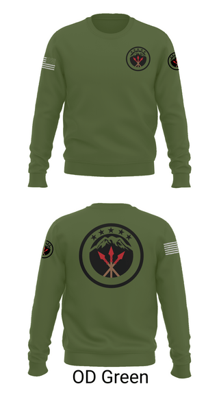 Crew Neck Sweatshirt, 593rd esc, , Teamtime, Team time, sublimation, custom sports apparel, team uniforms, spirit wear, spiritwear, sports uniforms, custom shirts, team store, custom team store, fundraiser sports, apparel fundraiser