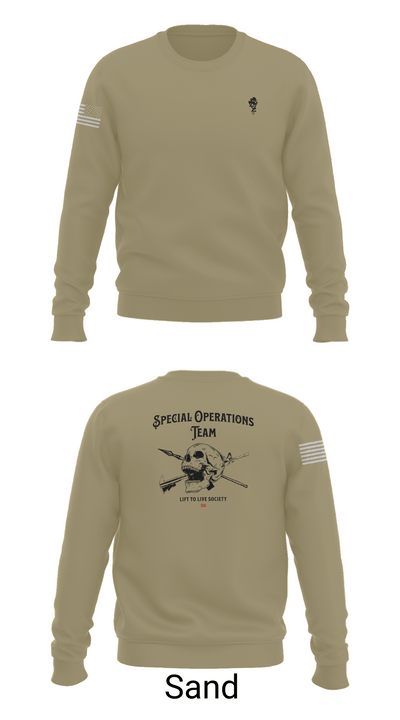 Special Operations Team 76879429 Crew Neck Sweatshirt - 81