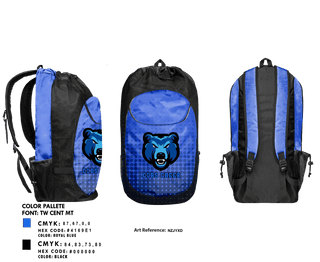 Gear Bag, Cubs Cheer, Cheer, Teamtime, Team time, sublimation, custom sports apparel, team uniforms, spirit wear, spiritwear, sports uniforms, custom shirts, team store, custom team store, fundraiser sports, apparel fundraiser