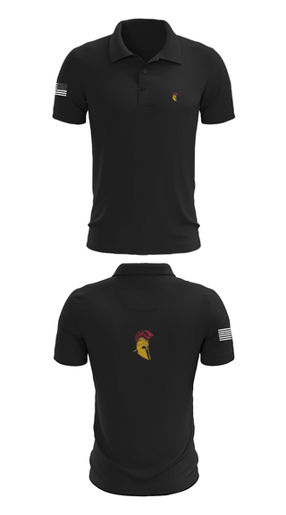 Short Sleeve Performance Polo, Detachment 9, , Teamtime, Team time, sublimation, custom sports apparel, team uniforms, spirit wear, spiritwear, sports uniforms, custom shirts, team store, custom team store, fundraiser sports, apparel fundraiser