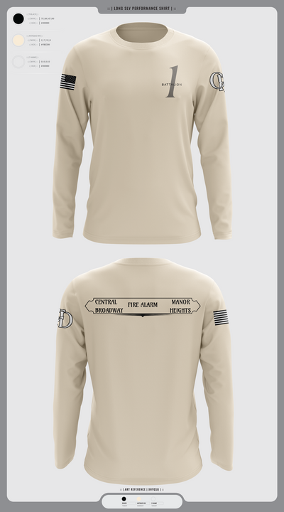 Battalion 1 29533979 Long Sleeve Performance Shirt 5