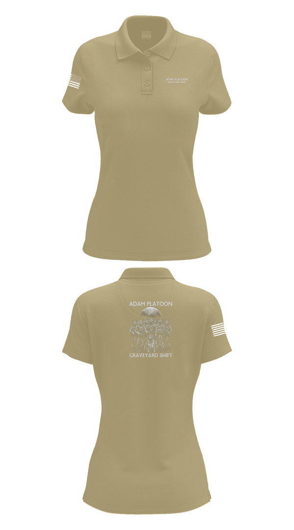 Womens Short Sleeve Performance Polo, Adam Platoon, , Teamtime, Team time, sublimation, custom sports apparel, team uniforms, spirit wear, spiritwear, sports uniforms, custom shirts, team store, custom team store, fundraiser sports, apparel fundraiser