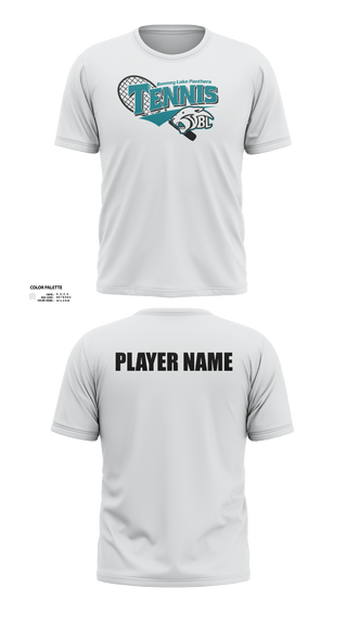 Short Sleeve Performance Shirt, Bonney Lake Panthers Tennis, Tennis, Teamtime, Team time, sublimation, custom sports apparel, team uniforms, spirit wear, spiritwear, sports uniforms, custom shirts, team store, custom team store, fundraiser sports, apparel fundraiser
