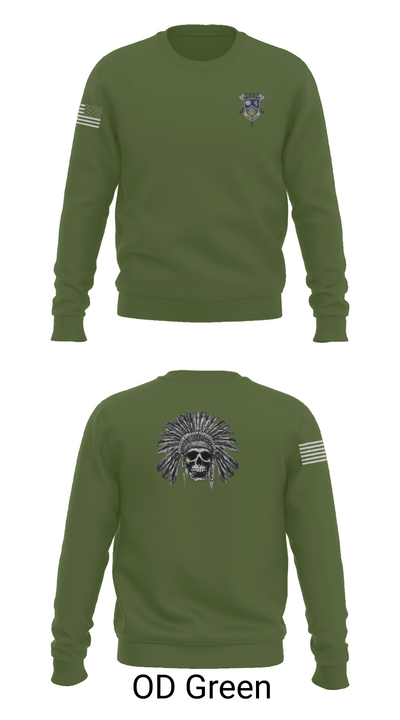 2-23IN CRAZYHORSE CO. 51563719 Crew Neck Sweatshirt - 45