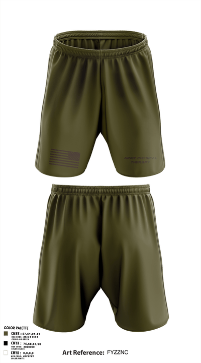 KFOR34 Physical Therapy 56671473 Athletic Shorts With Pockets - 101