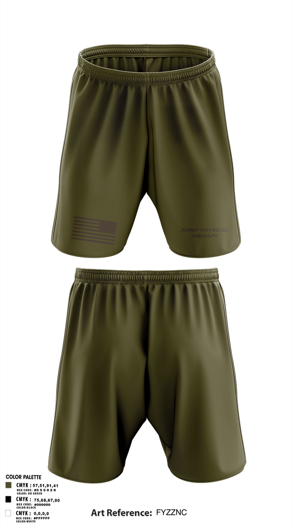 Athletic Shorts With Pockets, KFOR34 Physical Therapy, Army, Teamtime, Team time, sublimation, custom sports apparel, team uniforms, spirit wear, spiritwear, sports uniforms, custom shirts, team store, custom team store, fundraiser sports, apparel fundraiser