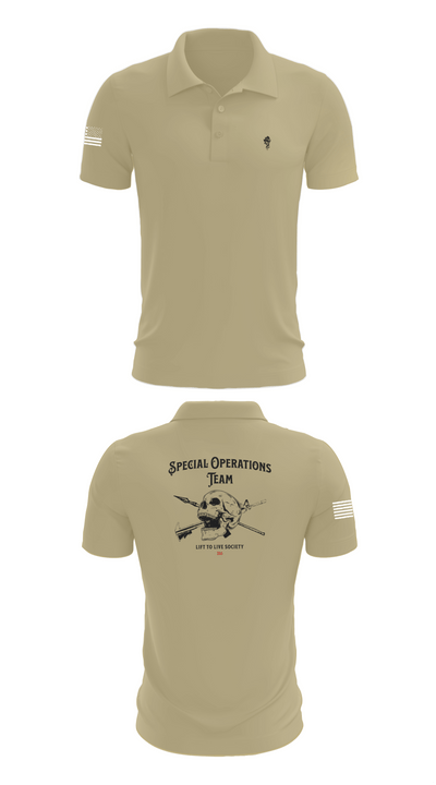 Special Operations Team 76879429 Short Sleeve Performance Polo - 83
