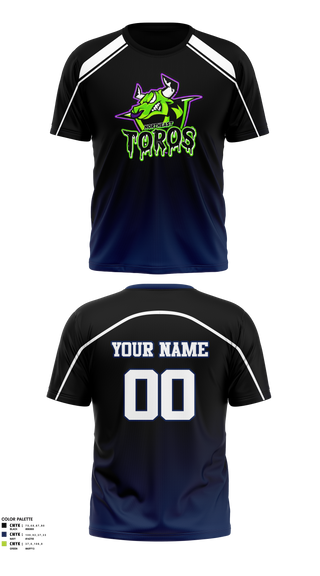 Short Sleeve Performance Shirt, Northeast Toros Football, Football, Teamtime, Team time, sublimation, custom sports apparel, team uniforms, spirit wear, spiritwear, sports uniforms, custom shirts, team store, custom team store, fundraiser sports, apparel fundraiser
