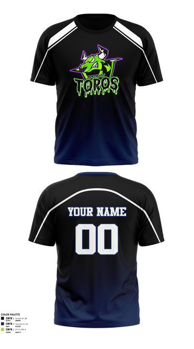 Northeast Toros Football 18068925 Short Sleeve Performance Shirt - 9