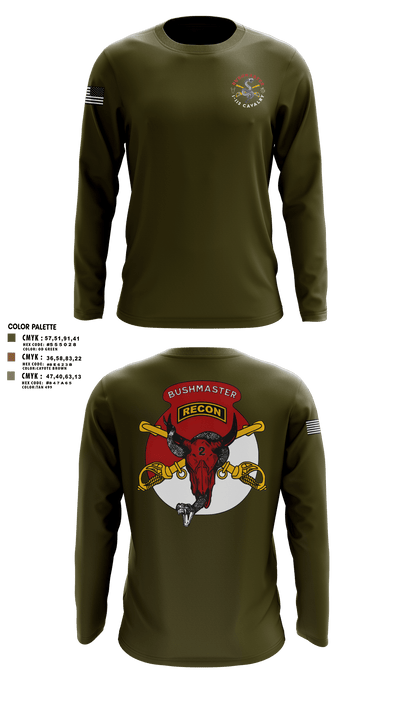 1-113 Calvary Long Sleeve Performance Shirt 4