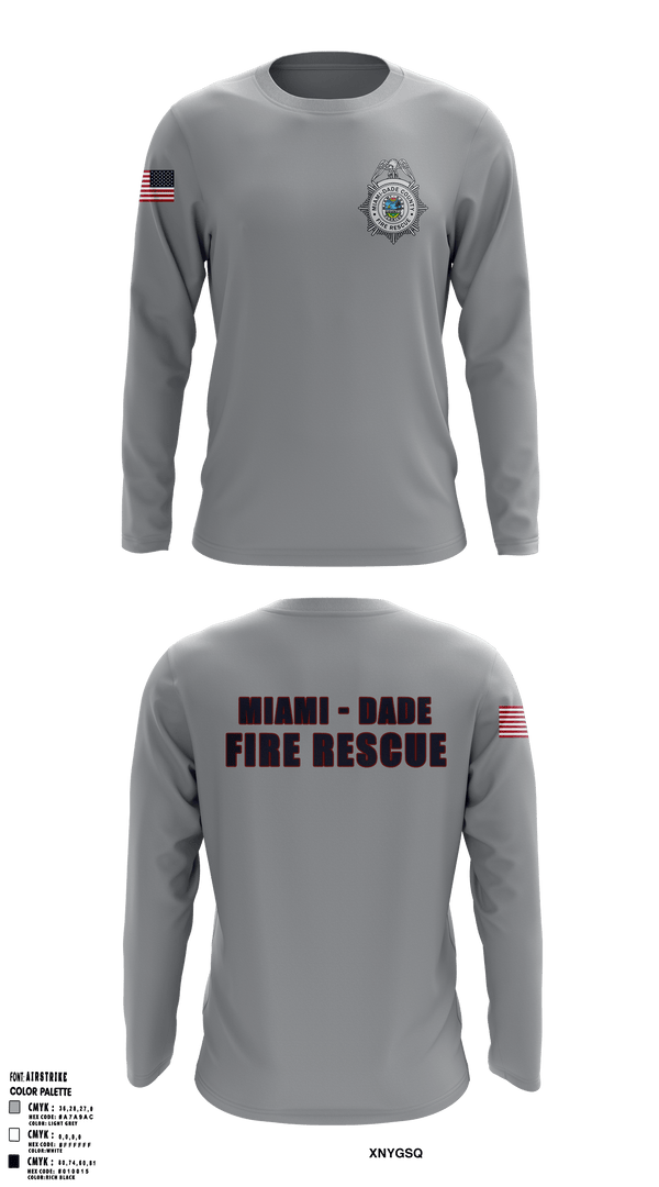Long Sleeve Performance Shirt, Miami Dade Fire Rescue, , Teamtime, Team time, sublimation, custom sports apparel, team uniforms, spirit wear, spiritwear, sports uniforms, custom shirts, team store, custom team store, fundraiser sports, apparel fundraiser