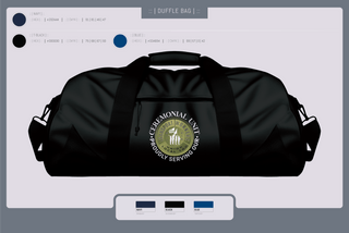 Duffle Bag, Twu Local 100 Ceremonial Unit & Honor Guard, , Teamtime, Team time, sublimation, custom sports apparel, team uniforms, spirit wear, spiritwear, sports uniforms, custom shirts, team store, custom team store, fundraiser sports, apparel fundraiser
