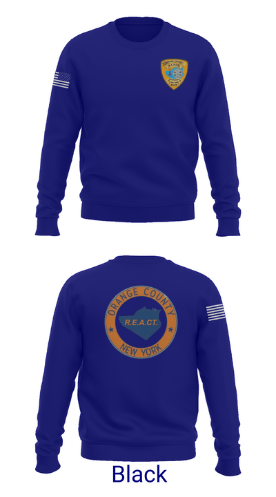 Orange County REACT 1392795 Crew Neck Sweatshirt - 21