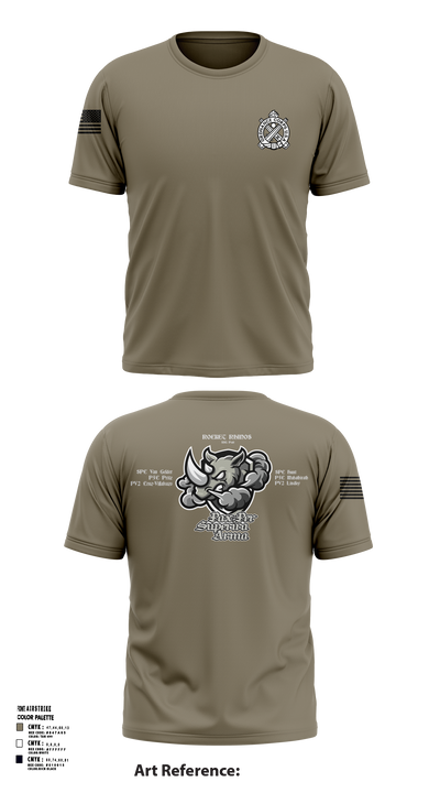 Rocket Rhinos 9238084 Short Sleeve Performance Shirt - 106