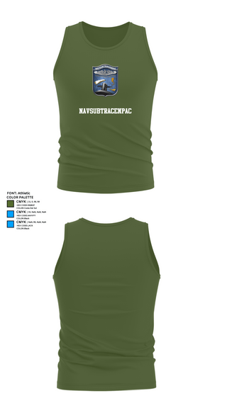 Tank Top, NAVSUBTRACENPAC, , Teamtime, Team time, sublimation, custom sports apparel, team uniforms, spirit wear, spiritwear, sports uniforms, custom shirts, team store, custom team store, fundraiser sports, apparel fundraiser