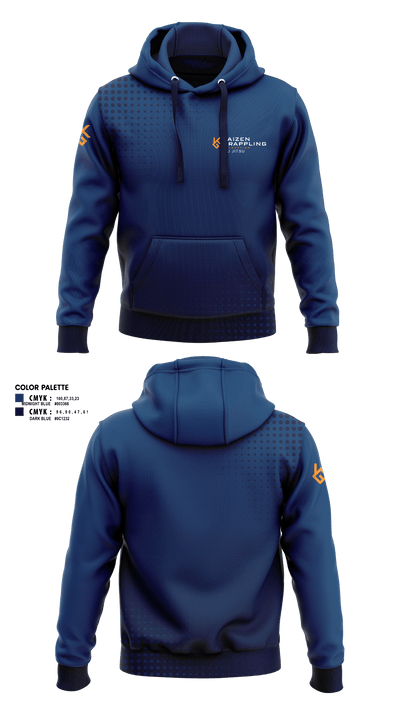 Kaizen Grappling Foundation 7390680 Hoodie - 8