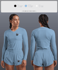 Arroyo Knights Softball 72340394 Women's Long Sleeve V-neck Shirt - 2
