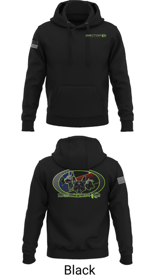 Hoodie, Sector K9 Foundation, , Teamtime, Team time, sublimation, custom sports apparel, team uniforms, spirit wear, spiritwear, sports uniforms, custom shirts, team store, custom team store, fundraiser sports, apparel fundraiser