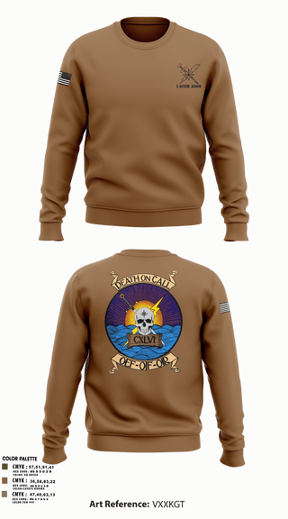 Crew Neck Sweatshirt, 146th ASOS, Air Force, Teamtime, Team time, sublimation, custom sports apparel, team uniforms, spirit wear, spiritwear, sports uniforms, custom shirts, team store, custom team store, fundraiser sports, apparel fundraiser
