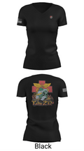 Echo Company 232nd battalion 37509624 Women's Short Sleeve V-neck Shirt - 28