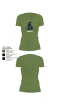 ARIES PLT 56936263 Women's Short Sleeve V-neck Shirt - 44