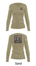 Hollywood Division 53010755 Women's Long Sleeve V-neck Shirt - 92