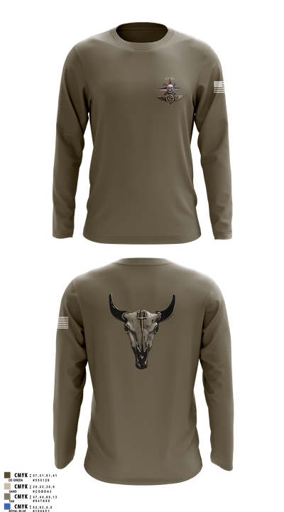 VP-26 Aircrew Association 18137881 Long Sleeve Performance Shirt 5