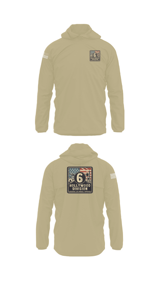 Windbreaker, Hollywood Division, Police, Teamtime, Team time, sublimation, custom sports apparel, team uniforms, spirit wear, spiritwear, sports uniforms, custom shirts, team store, custom team store, fundraiser sports, apparel fundraiser