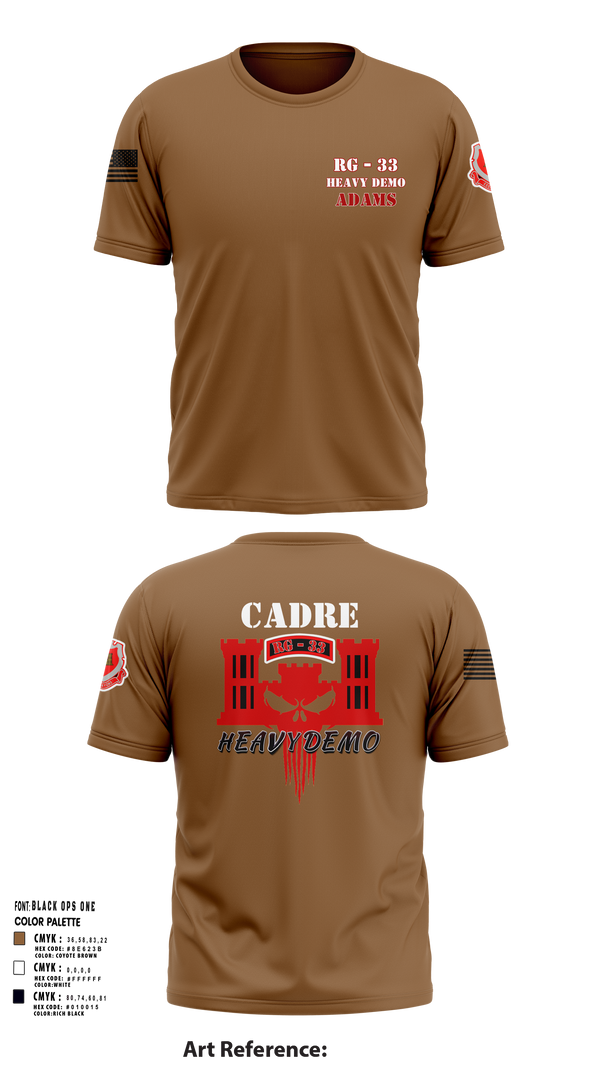 Short Sleeve Performance Shirt, CESD Bravo 35th Engineer Battalion, , Teamtime, Team time, sublimation, custom sports apparel, team uniforms, spirit wear, spiritwear, sports uniforms, custom shirts, team store, custom team store, fundraiser sports, apparel fundraiser