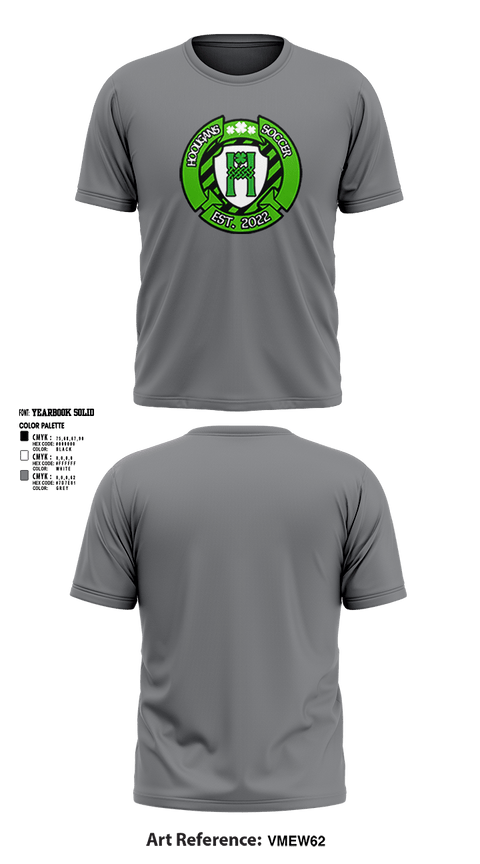 Short Sleeve Performance Shirt, White Settlement Youth Association Soccer, Men's Soccer, Teamtime, Team time, sublimation, custom sports apparel, team uniforms, spirit wear, spiritwear, sports uniforms, custom shirts, team store, custom team store, fundraiser sports, apparel fundraiser