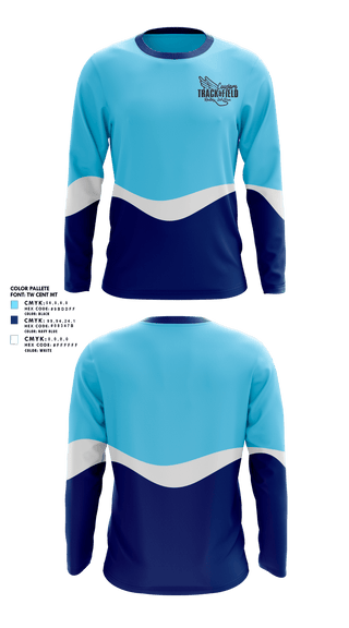 Long Sleeve Performance Shirt, Southwest Edgecombe Cougars, Track & Field, Teamtime, Team time, sublimation, custom sports apparel, team uniforms, spirit wear, spiritwear, sports uniforms, custom shirts, team store, custom team store, fundraiser sports, apparel fundraiser