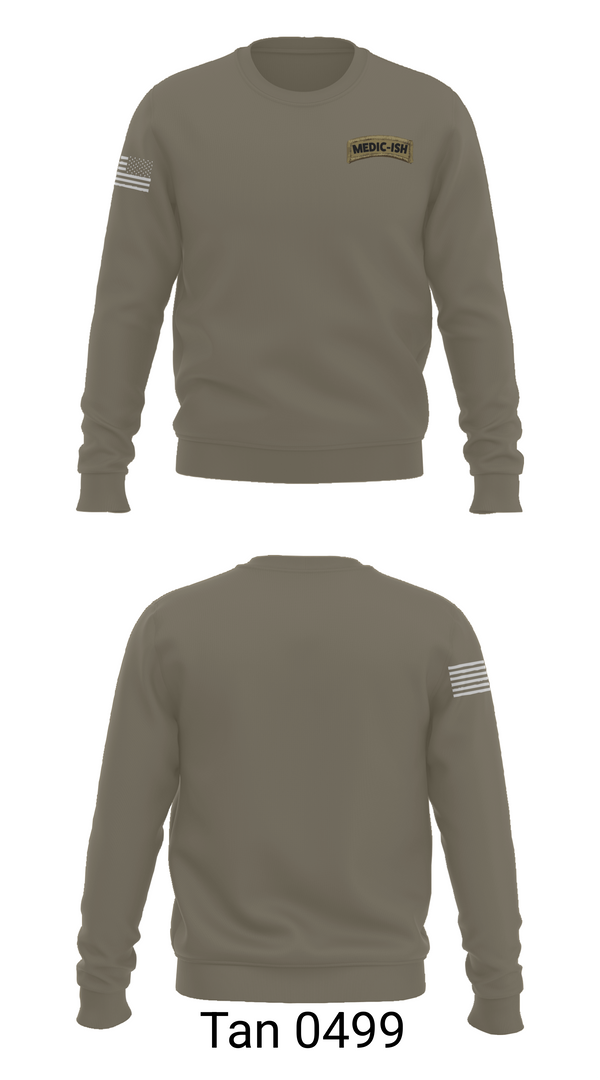 Crew Neck Sweatshirt, 111th Sustainment Brigade, , Teamtime, Team time, sublimation, custom sports apparel, team uniforms, spirit wear, spiritwear, sports uniforms, custom shirts, team store, custom team store, fundraiser sports, apparel fundraiser
