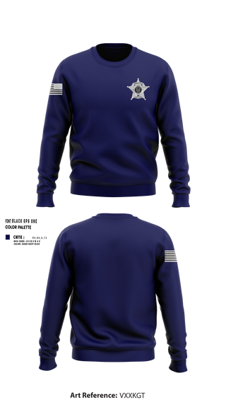 Crew Neck Sweatshirt, Hays County Sheriff’s Office, , Teamtime, Team time, sublimation, custom sports apparel, team uniforms, spirit wear, spiritwear, sports uniforms, custom shirts, team store, custom team store, fundraiser sports, apparel fundraiser