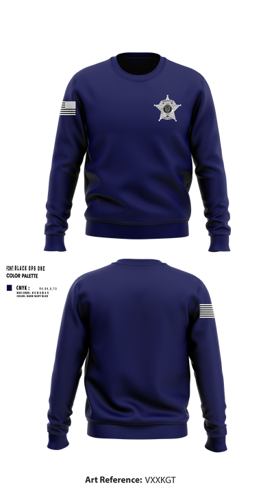 Hays County Sheriff’s Office 39669531 Crew Neck Sweatshirt - 35