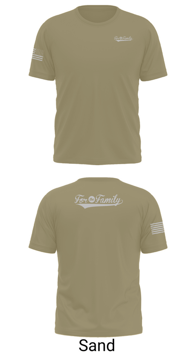 For The Family 85237509 Old School Cotton Feel Shirt - 86