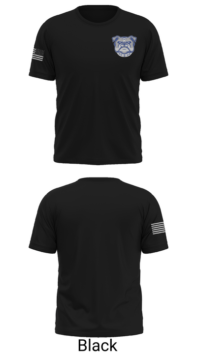 Bate Middle School (John W. Bate) Baseball 45359159 Old School Cotton Feel Shirt - 29